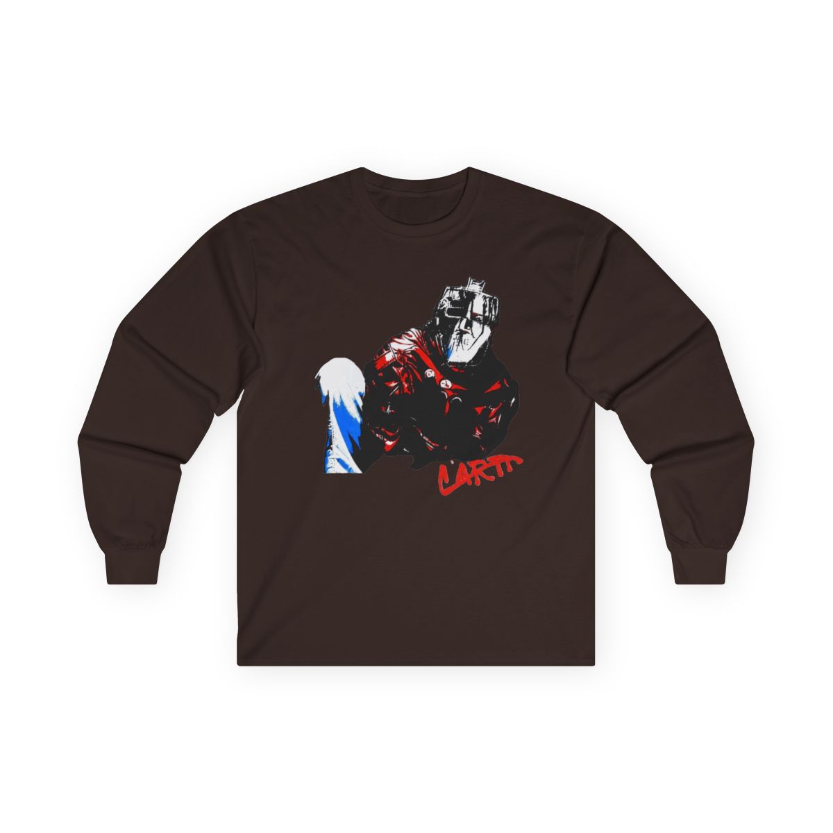 Authentic Rare Playboi Carti Long Sleeve Tour Merch T Shirt Screen printed Label - alternate angle 4, merchandise