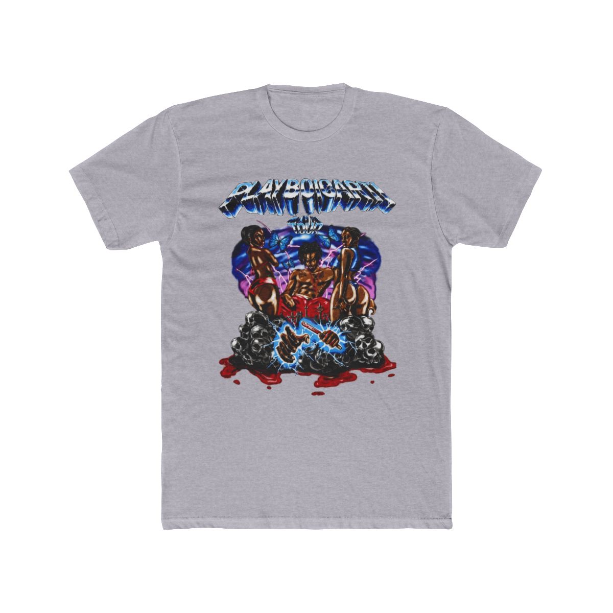 New 100% Authentic 2017 PLAYBOI CARTI SELF TITLED ERA Tour Official T Shirt S