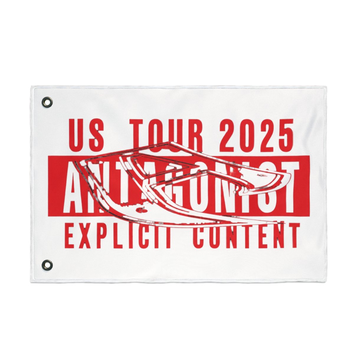 Antagonist Tour 2.0 Black & Red Flag | Playboi Carti