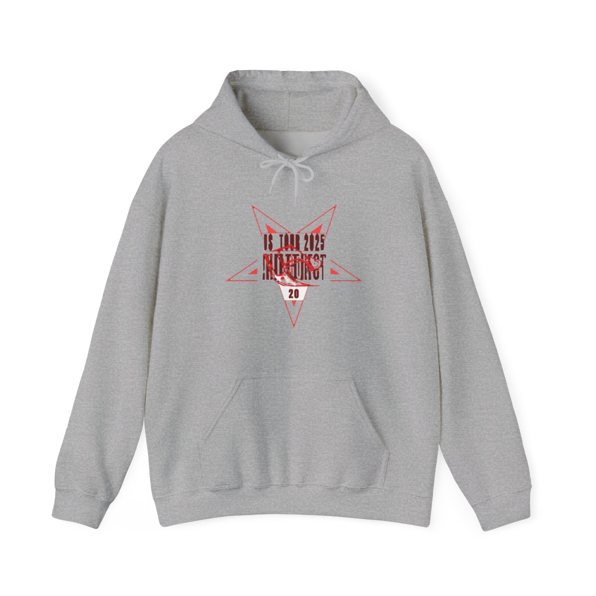 Antagonist Star Black & Red Hoodie | Playboi Carti - Official Hoodies merchandise