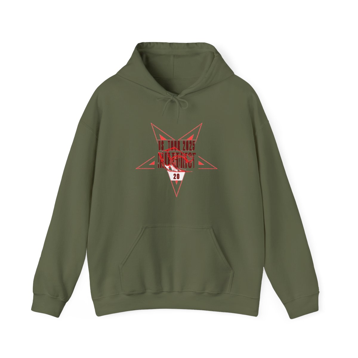 Antagonist Star Black & Red Hoodie | Playboi Carti - alternate angle 4, merchandise