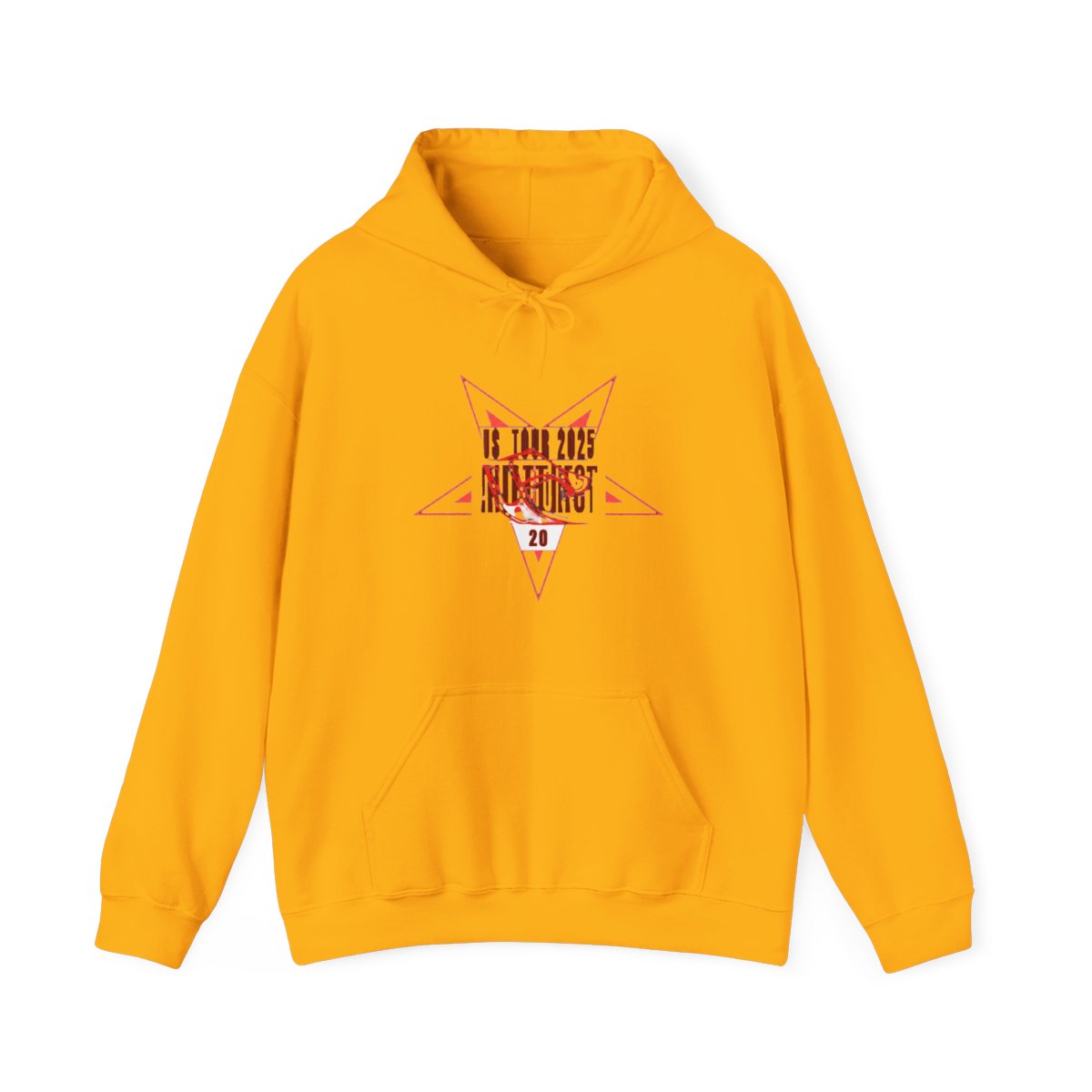 Antagonist Star Black & Red Hoodie | Playboi Carti - alternate angle 2, merchandise